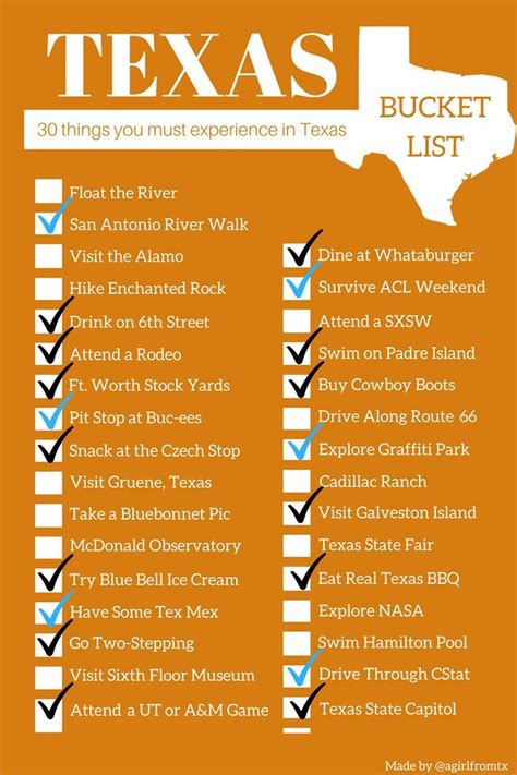 Texas bucket list - Feb 18, 2021 · Feb 18, 2021 The Texas Bucket List – The Gypsy Joynt in Galveston. S15 E7. 2711 Market St. Galveston, TX 77550 409-497-2069. http://www.gypsyjoynt.com/ 
